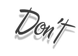 Don't panic