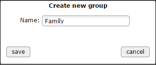 Create new group in TackApp graphic